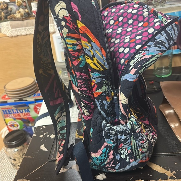 Multicolor Butterfly Pattern Backpack - Picture 3 of 3